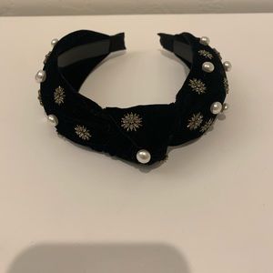 dillards velvet knot headband